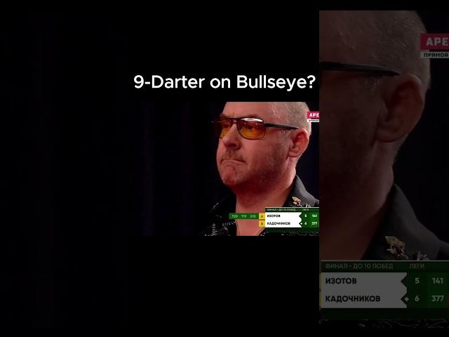  Rare 9-Darter attempt on Bullseye #darts