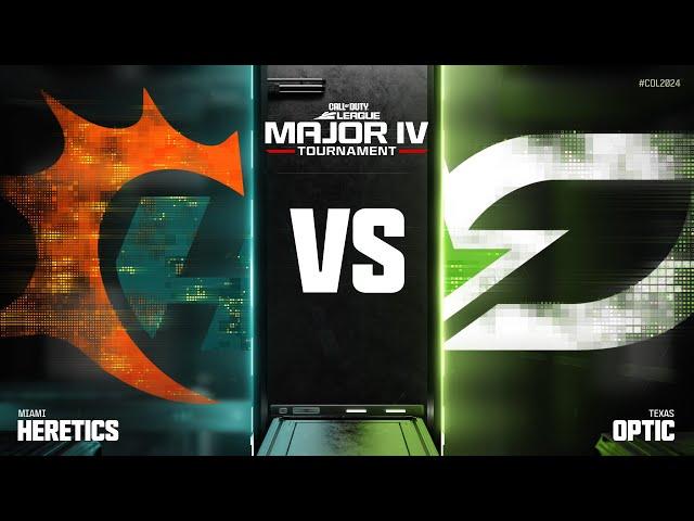 @MiamiHeretics vs @OpTicTexas | Major IV Qualifiers | Week 1 Day 2