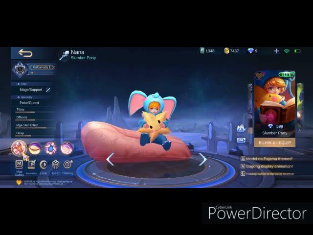 Nana all skin intro| MLBB | As of March 3,2020