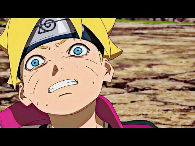 isshiki Breaks Boruto's Arm And Step In His Back