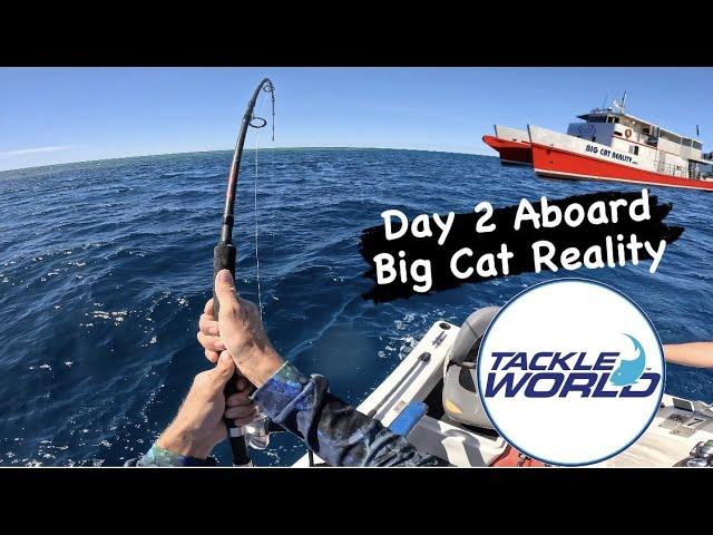 Fishing the outer Great Barrier Reef - Day 2.  #topwater #gt #reef #jigging #underwater #action