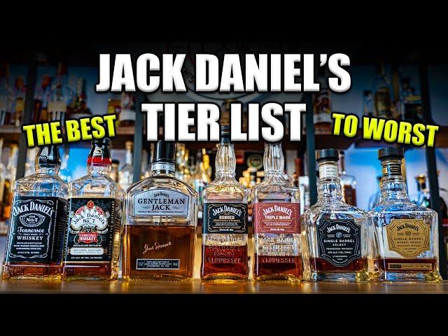 All Jack Daniel's Bourbons RANKED! Readily Available Whiskey Tier List