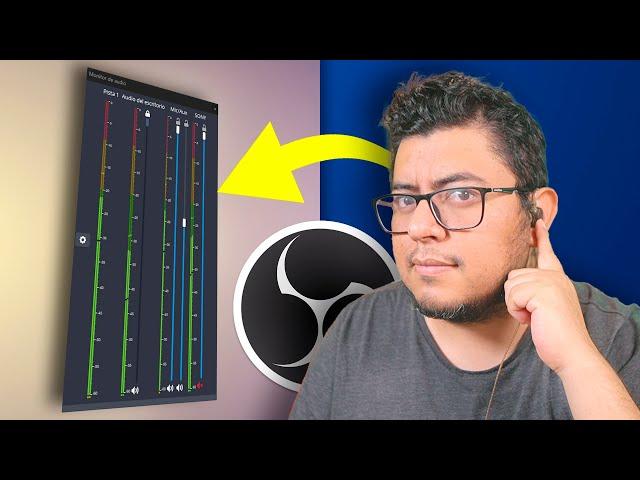 MONITOREO DE AUDIO en OBS STUDIO - Monitoreo como los veraderos PROFESIONALES