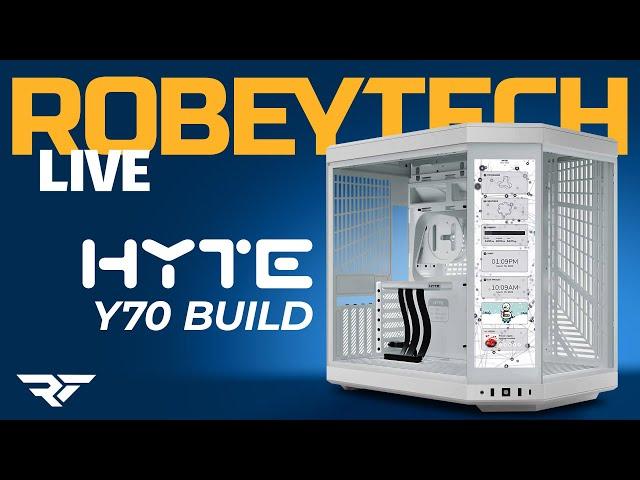 Giveaways + Building a $5000 Hyte Y70 Touch Build (14900K / ASUS STRIX RTX 4090)