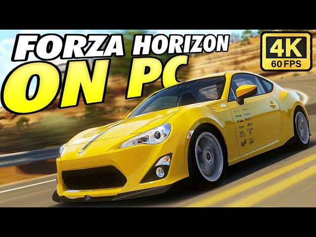 Forza Horizon 1 in 4K 60 FPS Tutorial - on PC is gorgeous - XBOX 360 Emulator | KuruHS