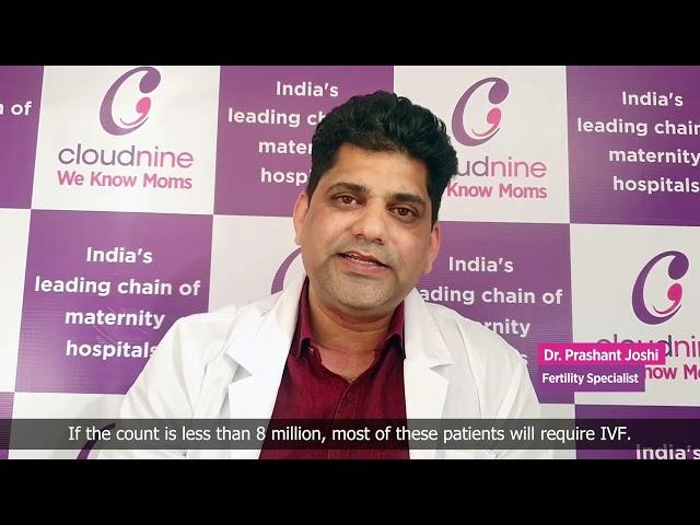 Low Sperm Count - Causes & Treatment I Dr.  Prashant Joshi I Cloudnine Hospitals, Bengaluru