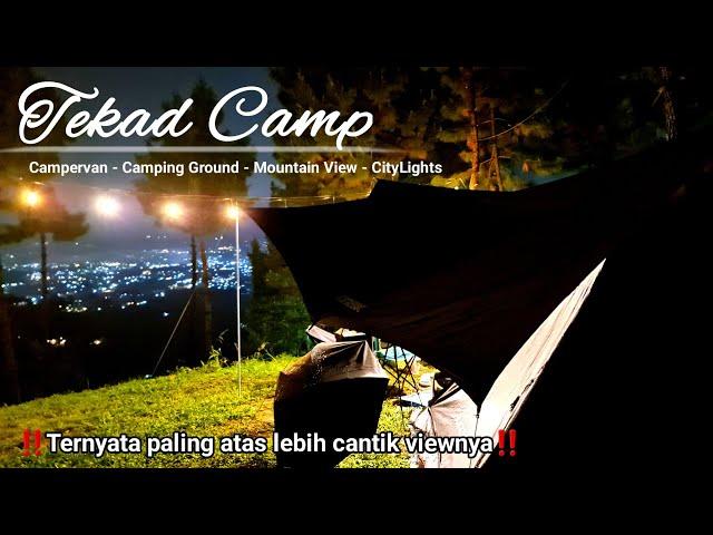 ‼️View nya cantik banget lohh‼️ TEKAD CAMP ‼️  Tekad Camp Megamendung ‼️ Camping Keluarga di Bogor