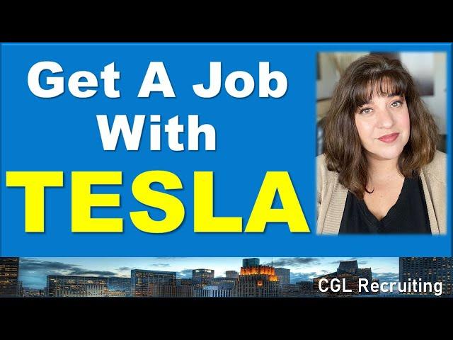 How To Get A Job With Tesla