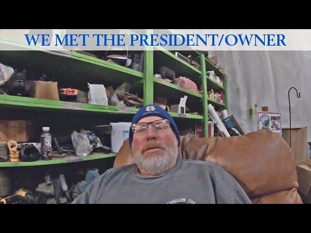 We Met the President/Owner