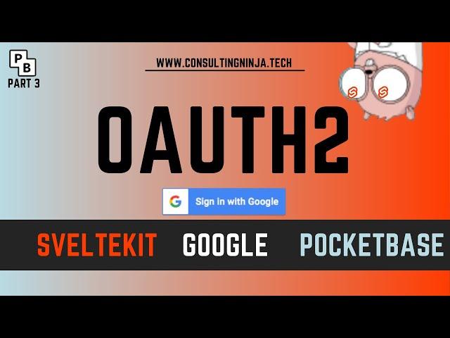 OAuth2 using Google, PocketBase, and SvelteKit