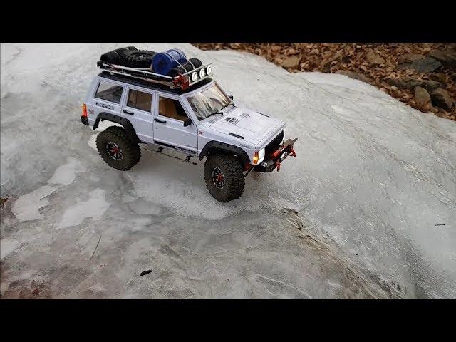 RC CAR TFL-T10 Full Metal Cherokee Ice Valley Rock Crawling 5