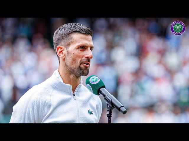 Ready for the rematch... | Novak Djokovic | Semi-final On-court Interview | Wimbledon 2024