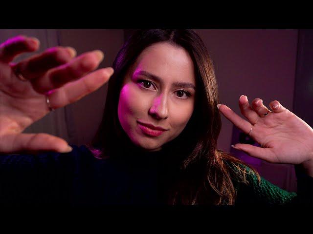 ASMR Gentle Triggers for Sleep  pluck, blink slowly, heartbeat, massage, personal attention