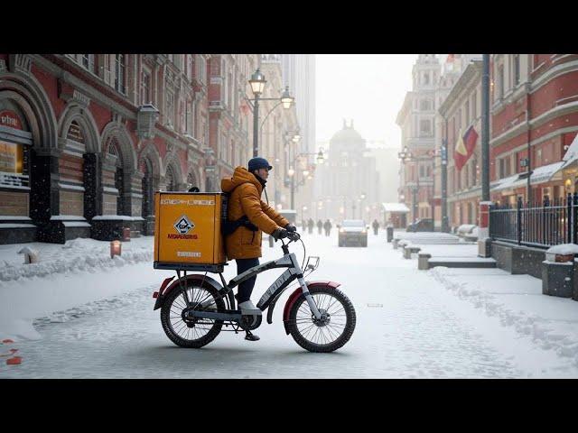 РАБОТАЮ КУРЬЕРОМ В ЯНДЕКСЕ В ПРЯМОМ ЭФИРЕ. ГУЛЯЕМ ПО МОСКВЕ В СРЕДУ ВЕЧЕРОМ