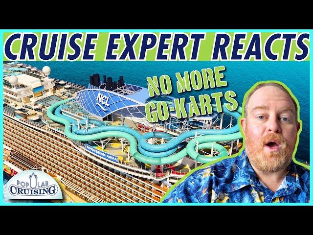 No Go-Karts on NORWEGIAN AQUA ️ Cruise Expert Reacts to Norwegian Cruise Line's Prima Plus Ship