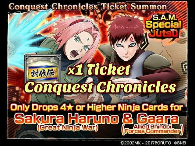 NxB NV | Conquest Chronicles Summon Conquest Chronicles Ticket | nxb ninja voltage #nxbnv