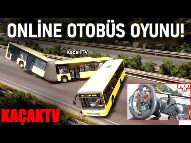 ÇILGIN VE DEĞİŞİK BİR VİDEO! - ONLİNE OTOBÜS OYUNU - BUS SİMULATOR 18 @kacaktv