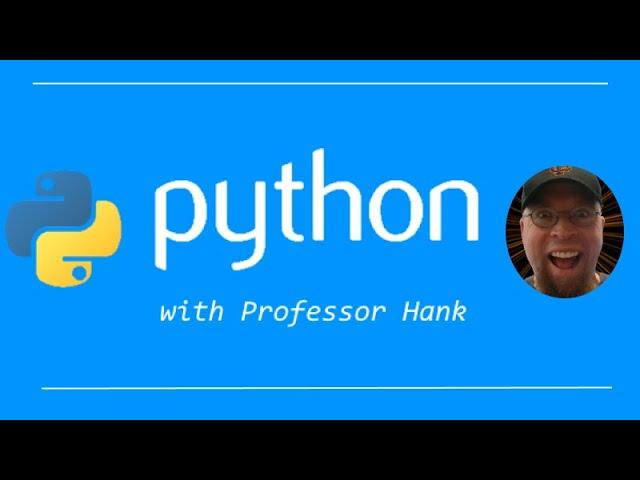 Python Tutorial:  Modular Programming Example Using Python Functions