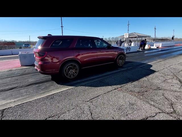 Stock hellcat durango vs Ford explorer st