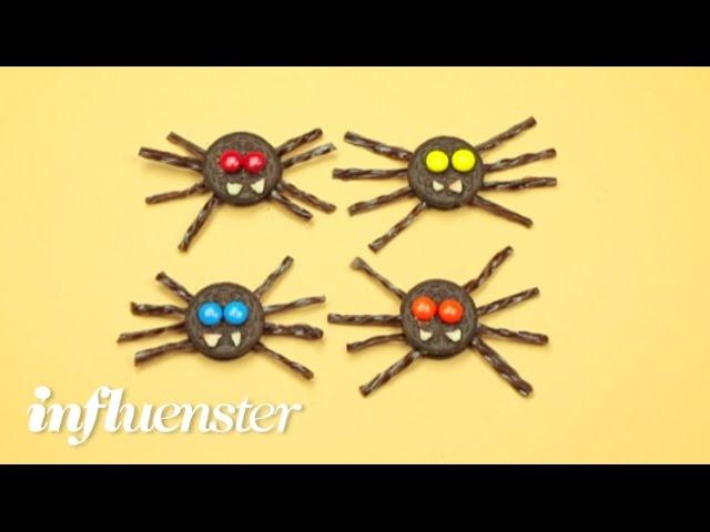 Oreo Cookie Spiders Easy DIY Halloween Recipe