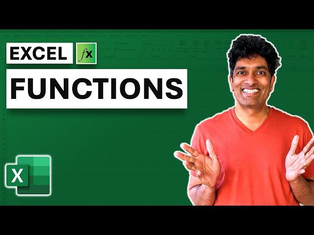Best Excel Formulas in an hour - Beginner to PRO Masterclass