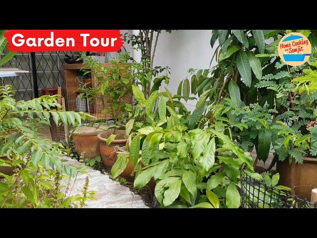 Home Cooking with Somjit's New Outdoor Kitchen + Garden Tour