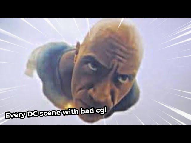 Every DC scene with bad cgi 