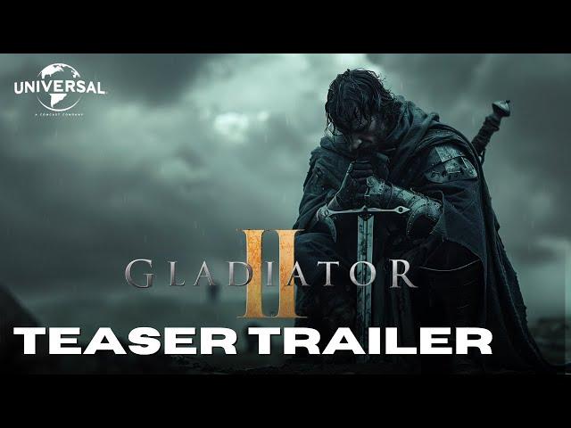 GLADIATOR 2 - FIRST TRAILER (2025) | Pedro Pascal | Universal Pictures
