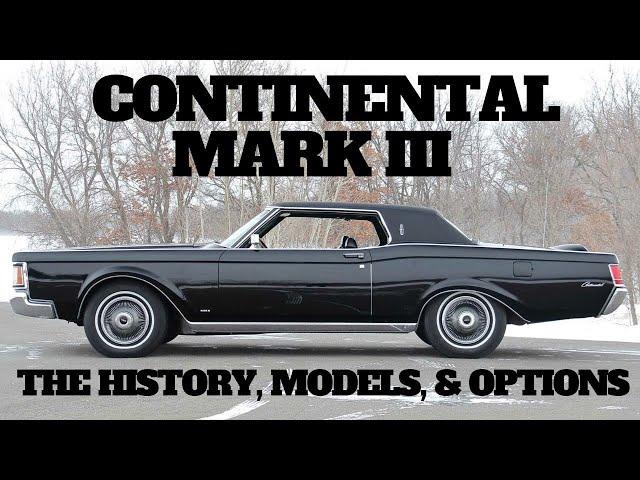 Continental Mark III - Lee Iacocca saw it as a Great Success