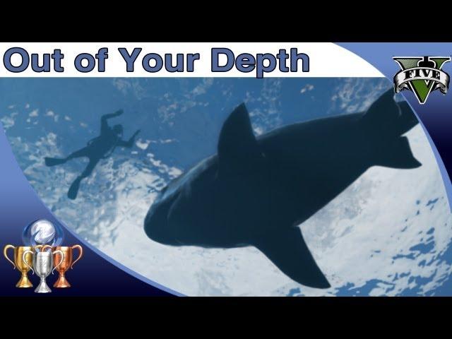 Grand Theft Auto V (GTA 5) Out of Your Depth - Trophy / Achievement Guide [SHARK ATTACK w/ Jet Ski]