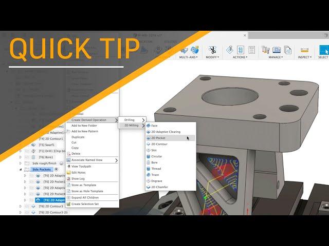 QUICK TIP: Derived Operations for Manufacturing