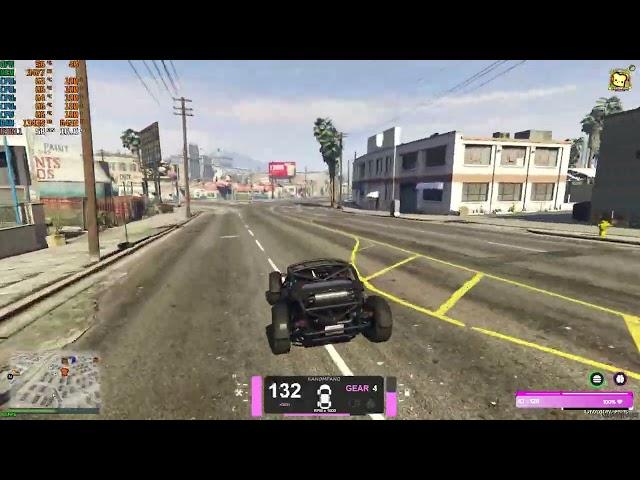 I5 6500 with Gtx 1050ti Test GtaV FiveM