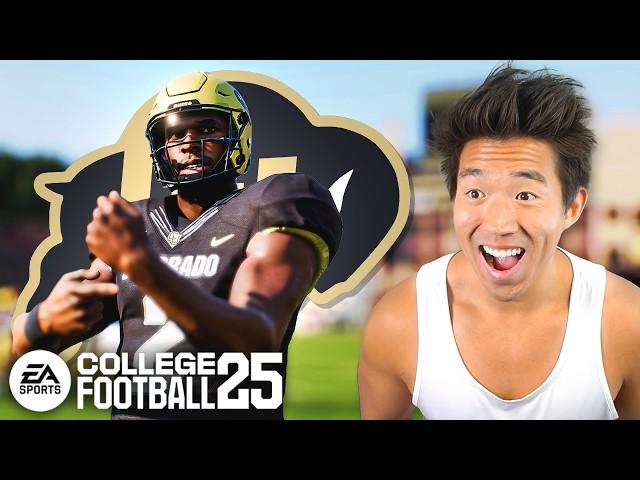 Colorado and Shadeur Sanders are Unstoppable In College Football 25