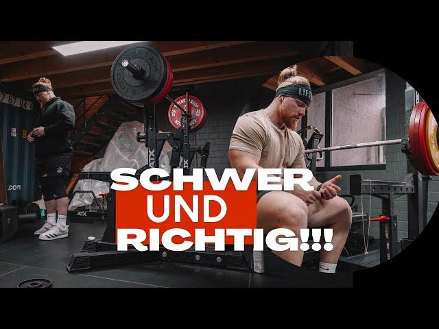 240kg Bankdrücken & 280kg Beuge auf Reps - gar kein Bock