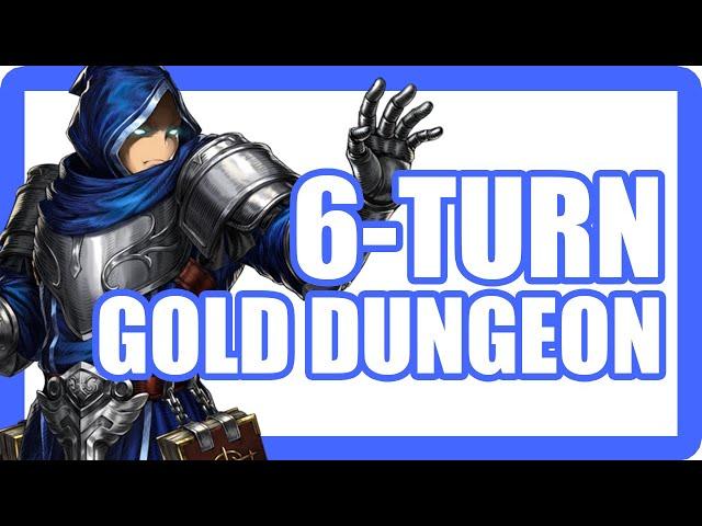 How to get 6 turns in gold dungeon | Brave Nine