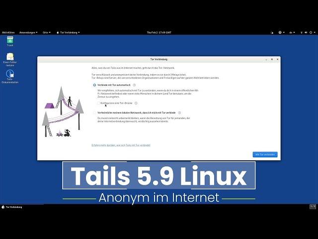 Linux Tails 5.9 ist da! Anonym im Internet