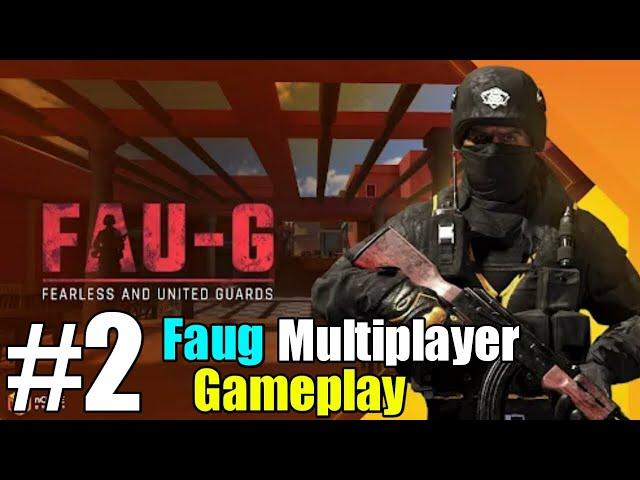 Faug gameplay #2 | Faug Multiplayer | Faug