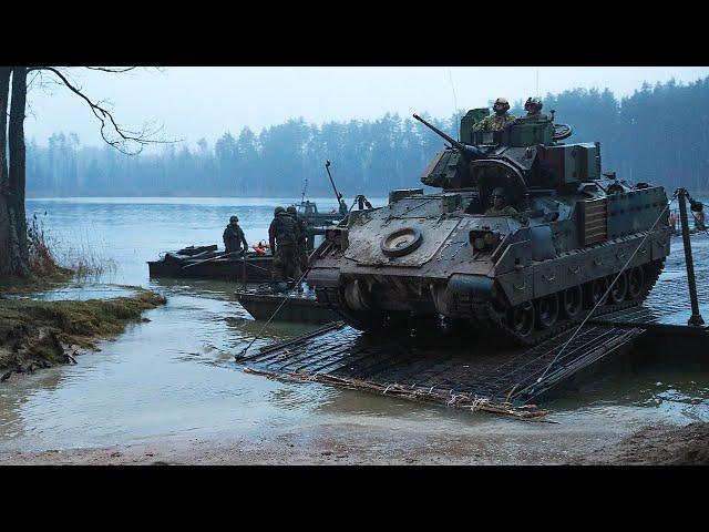 U.S. Army Soldiers train with NATO Allies in Poland (Nov 2024)