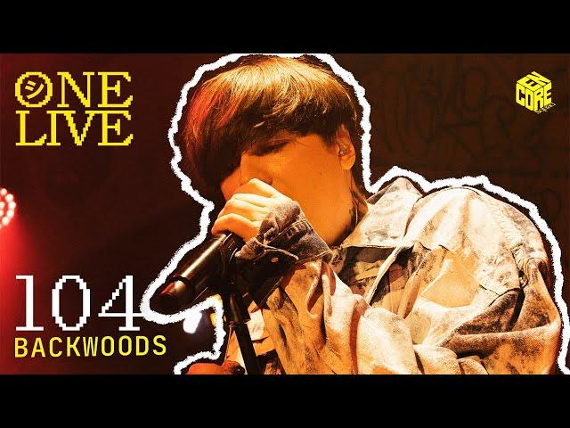 104 – BACKWOODS (Live)