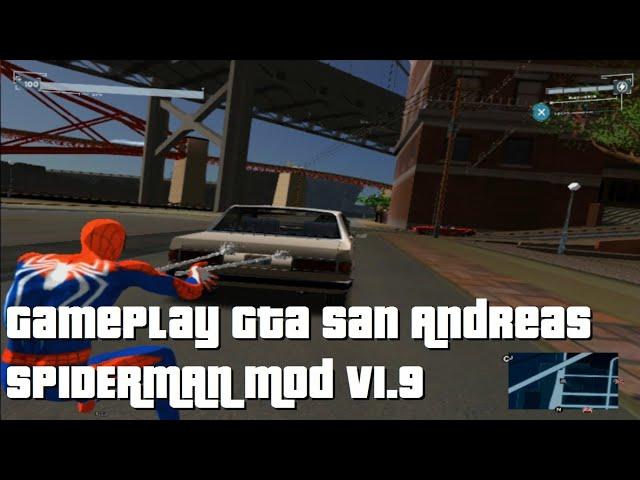 GTA San Andreas - Spiderman Mod V1.9