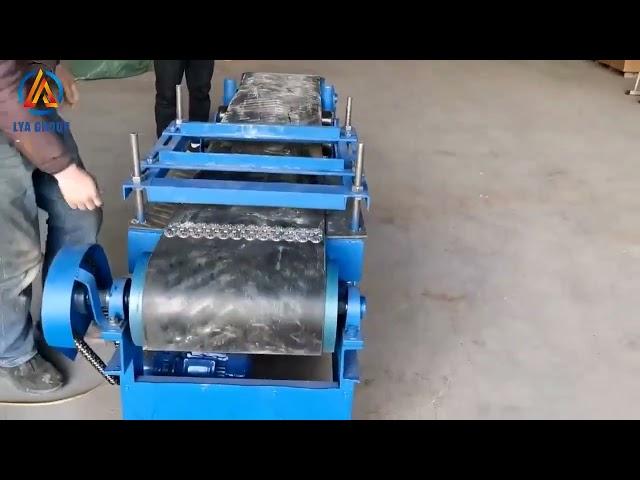 Rubber paver mold demoulding equipment