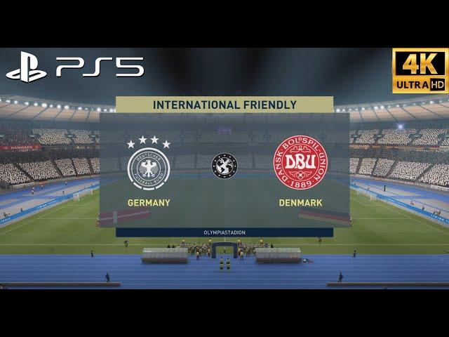 (PS5) FIFA 21 - Germany vs Denmark | NEXT GEN (4K 60FPS)