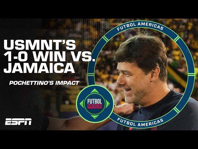 Jamaica vs. USMNT FULL REACTION! Is Pochettino’s impact clear to see? | ESPN FC