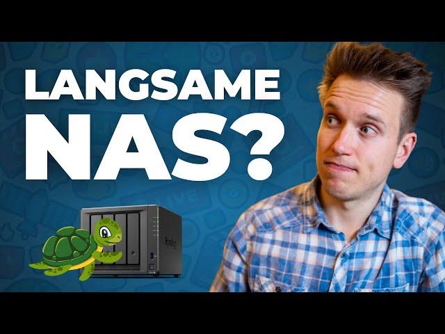 Synology NAS langsam: 12 Gründe (+ Lösungen)