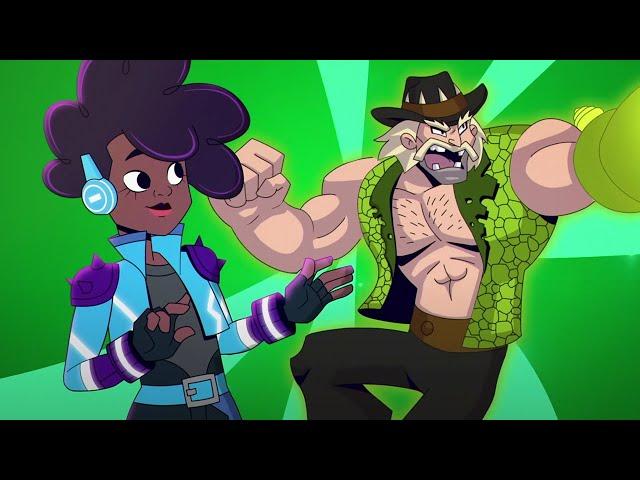 Snake Hunter! | AKEDO: Ultimate Arcade Warriors | Cartoon for kids