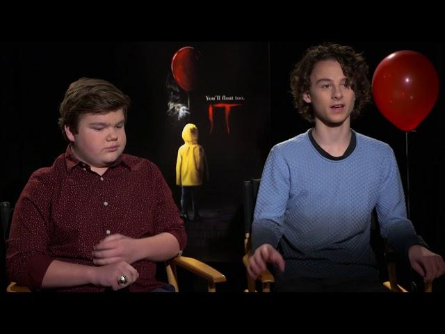 IT Interview: Jeremy Ray Taylor & Wyatt Oleff