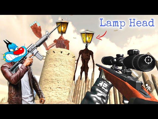  Lamp wala Siren Head- Lamp Head Full gameplay with Oggy and Jack Voice