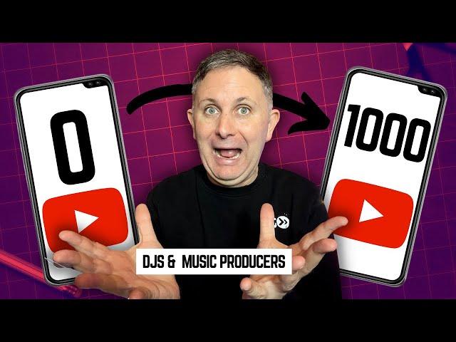 Starting a Youtube Channel as a DJ 0 to 1000 fans