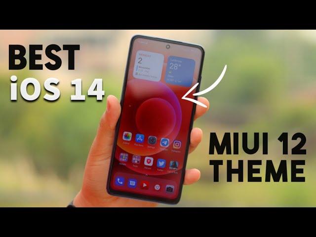 Best APPLE iOS 14 MIUI 12 Theme for Redmi/Poco Phones | MIUI 12 iOS 14 Theme 