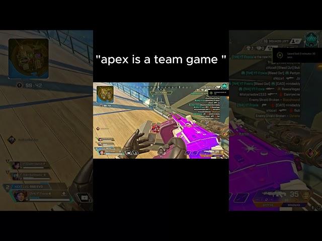 is apex a team game? #shorts #apexlegends #apexam #apexlegendsgame #apex #apexlegendsclips #horizon